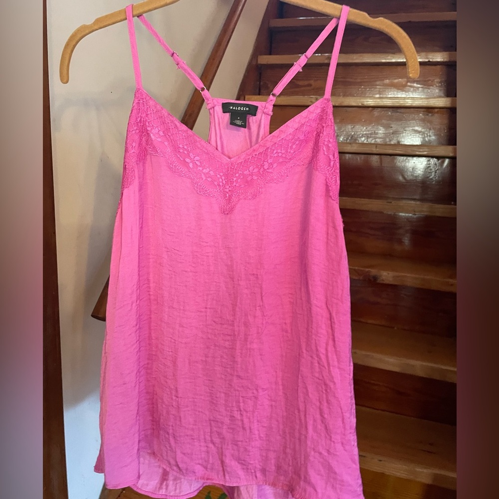 Halogen Hot Pink tank